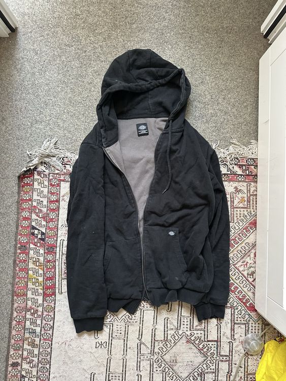Dickies Zip Hoodie Schwarz – Grösse L (Gebraucht) in Feldbrunnen