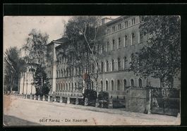 AK Aarau, An der Kaserne, 1923