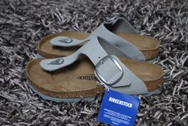 Birkenstock, Gizeh Big Buckle, Leder, Gr. 38, NEU
