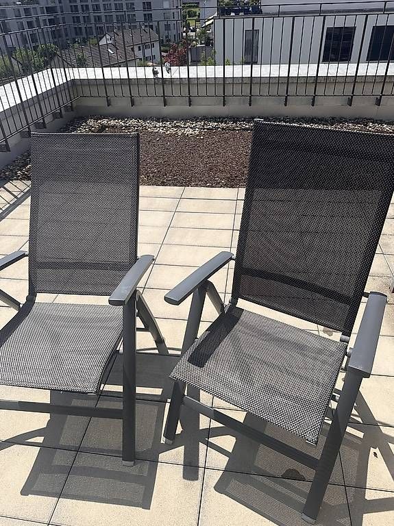 Chaises: Stuhl (2x) für Garten, Balkon oder Camping – D'occasion à Zürich par artflck 1