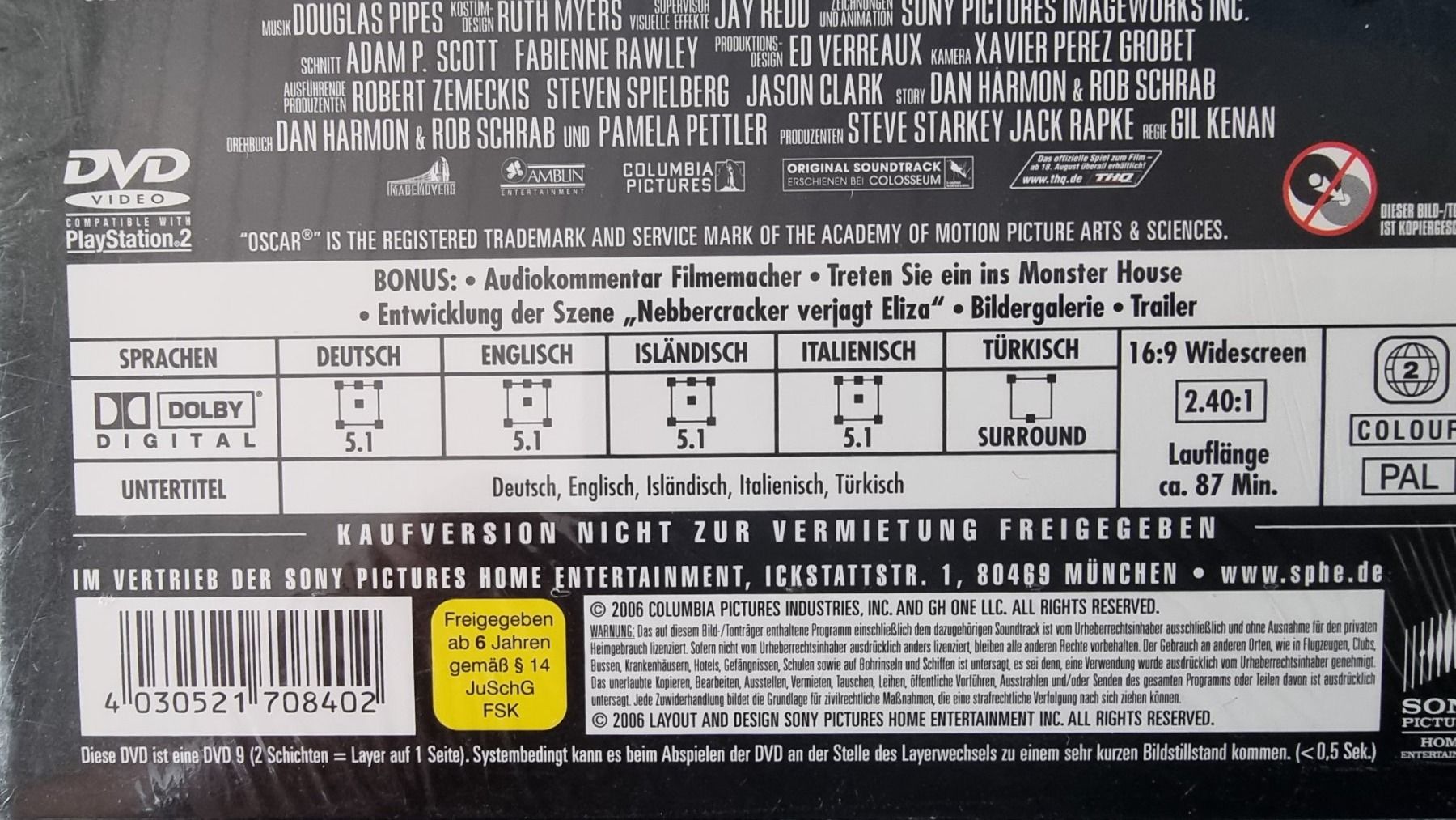 Tutti i DVDs: DVD Monster House – Usato da Oetwil am See venduto da fineli2 1