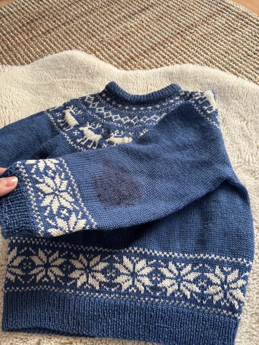 Pulls et sweat-shirts: Handgestrickter norwegischer Pullover, 134/140 – D'occasion à Bern par wisemagpie 9