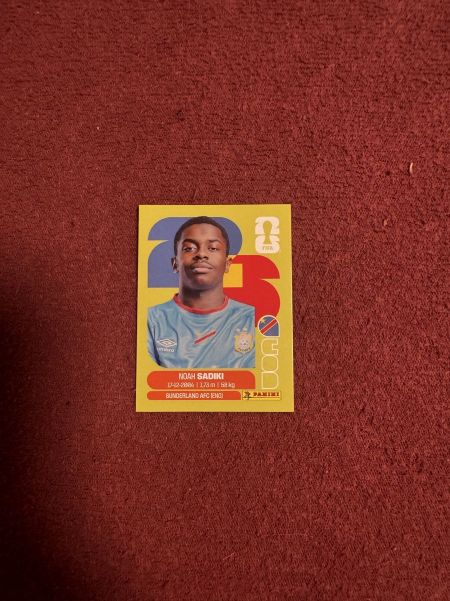 Panini Sammelbilder & Trading cards: Panini Sticker Noah Sadiki DR Kongo Nr. 12 – Neu (gemäss Beschreibung) aus Heiden von Sarah139