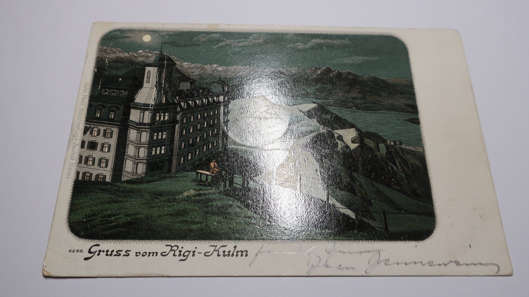 Cartoline postali: Gruss vom Rigi-Kulm  1900 – Usato da Cormoret venduto da Pascalll2001 1