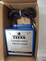 Titan Transformator 108 Universal für Modellbahnen-
