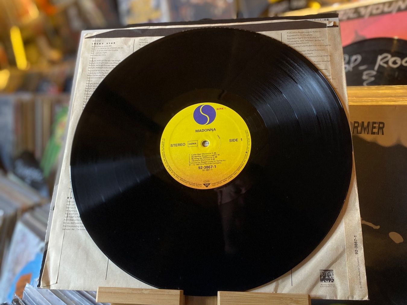 Schallplatten: MADONNA - MADONNA...OG GER 1983...VG++/VG++ – Gebraucht aus Gals von Diskopatshop 4