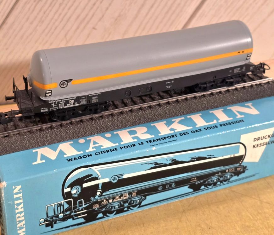 MÄRKLIN 4628 - DRUCKGAS-KESSELWAGEN VTG - NEU - mit OVP (Neu und ...