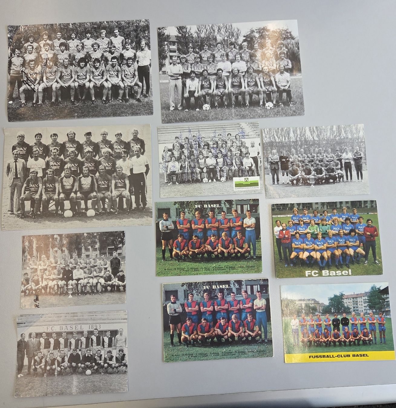 Karten: FC Basel Sammlung  Autogrammkarten – Gebraucht aus Pratteln von rolf4133 2