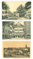 3 AK Zofingen. Reprints von alten Postkarten