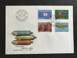 Zst 561/4 Werbemarken I 1975, FDC 13.2.75