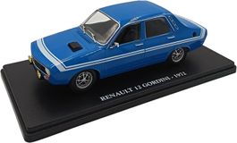 Renault 12 Gordini 1971-1974 blau / weiss  1:24 von Hachette