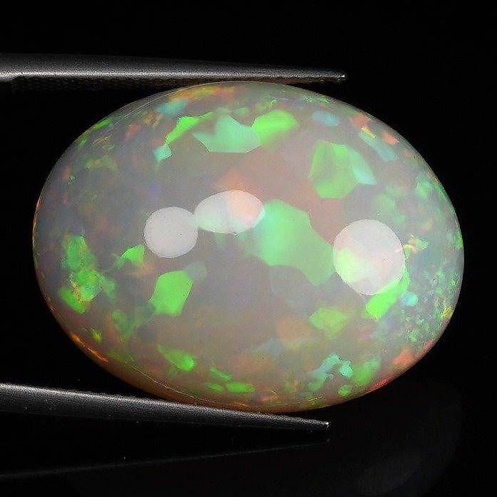 Edelsteine: Pierre d'Opale - 24.18ct avec certification – Neu und originalverpackt aus La Neuveville von Esteban_BDM