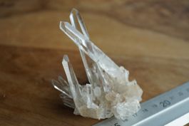 Lemurian  Lange  Laser Quarz Stüfchen 10cm x 7cm  Top