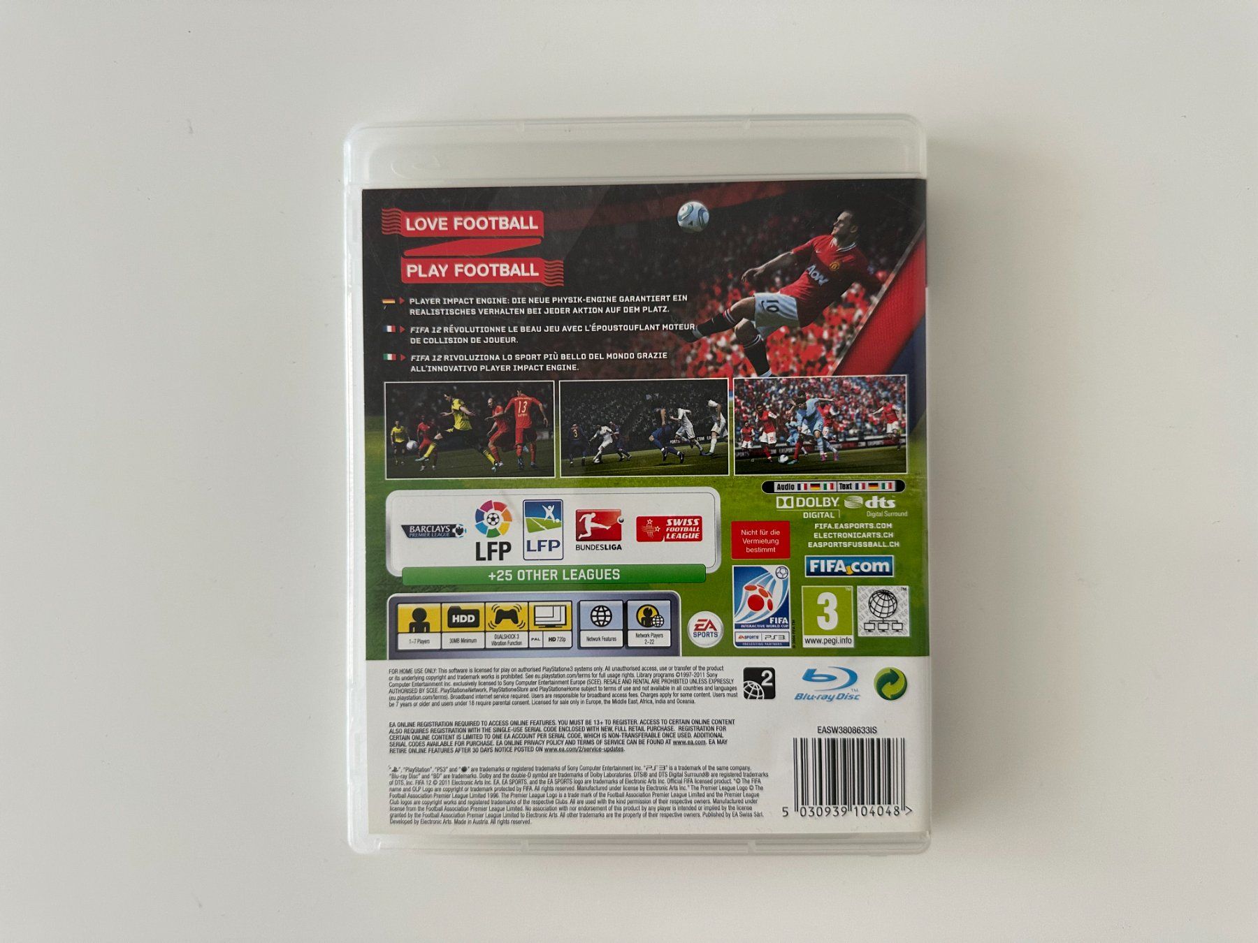 Sony Giochi: FIFA 12, Sony Playstation 3, PS3 – Usato da Couvet venduto da nay_prh5 2
