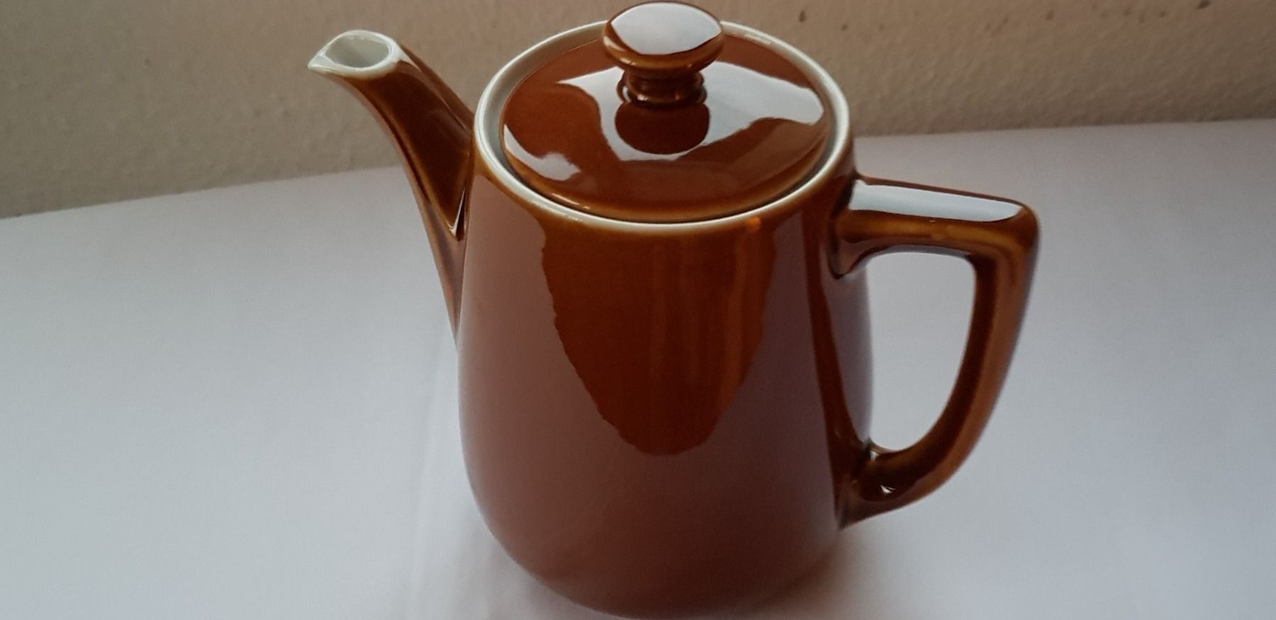 Teiere: Rössler Kaffeekanne goldbraun 0,8 lt. – Usato da Dällikon venduto da Toyfan 1