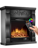 + KESSER® Elektrokamin Standkamin - Kamin elektrisch mit LED