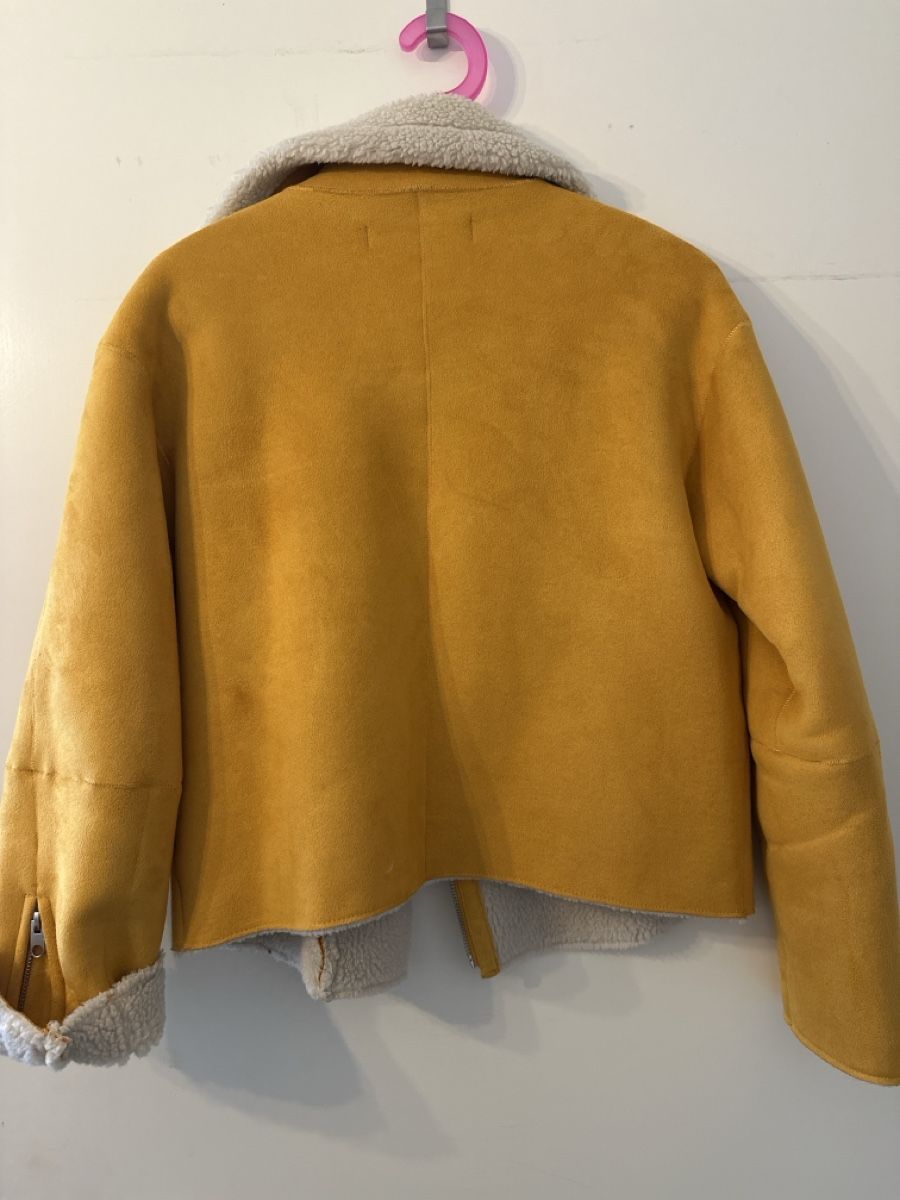 Zara Giacche: Zara Basic Jacke, Senffarben, Winterjacke, Grösse M 🧥 – Usato da Zürich venduto da ale_w7hc 3