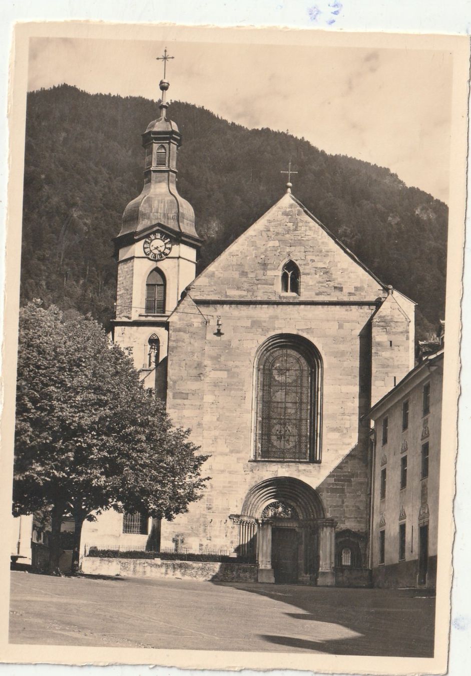 Ansichtskarten: Chur Kadedrale – Gebraucht aus Lumbrein von made02