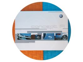 VW CONCEPT R - Prospekt / Pressemappe / Pressebilder