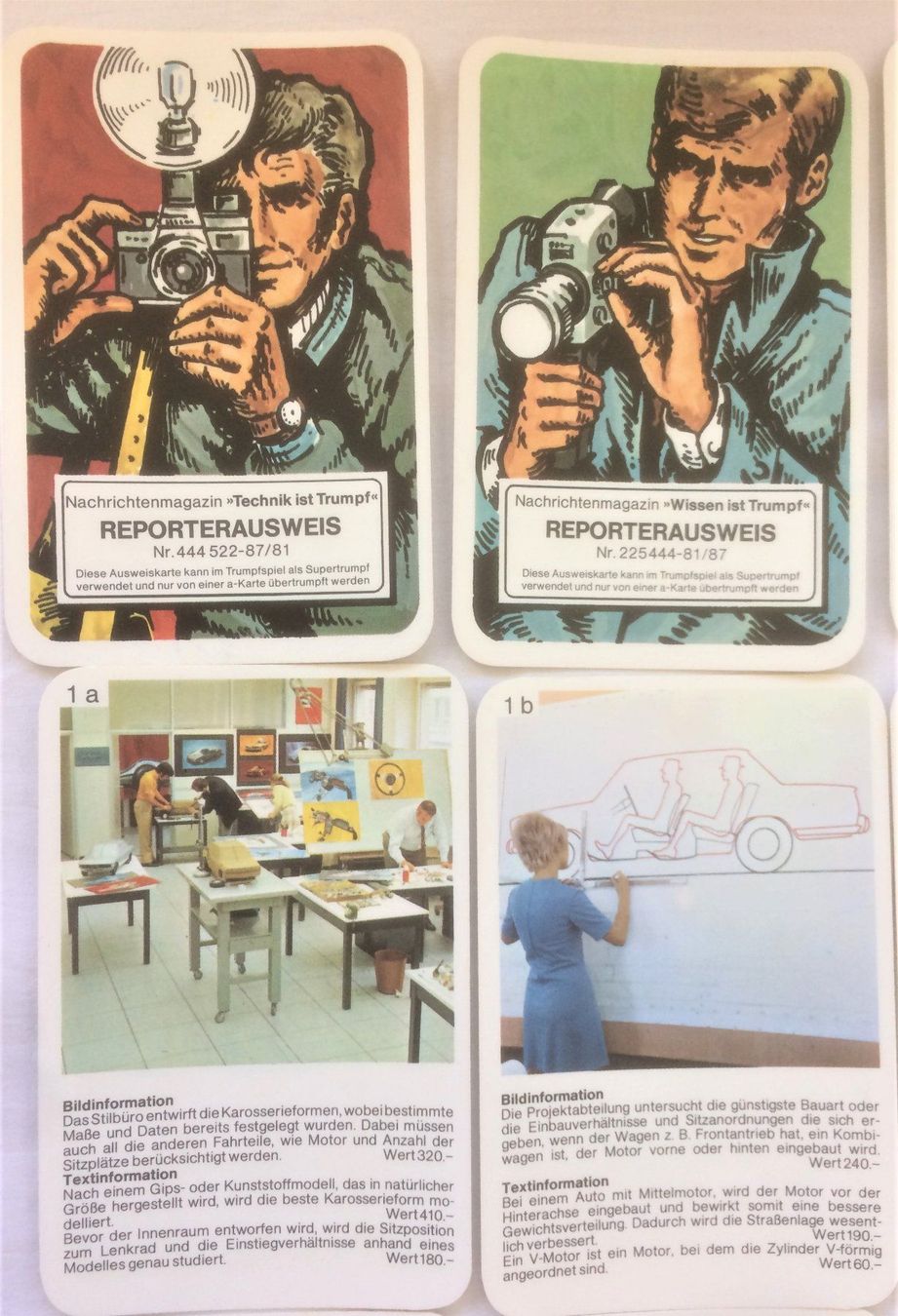 Spiele: Quartett - So entsteht ein Auto - F.X.Schmid – Gebraucht aus Schaffhausen von durruti 3