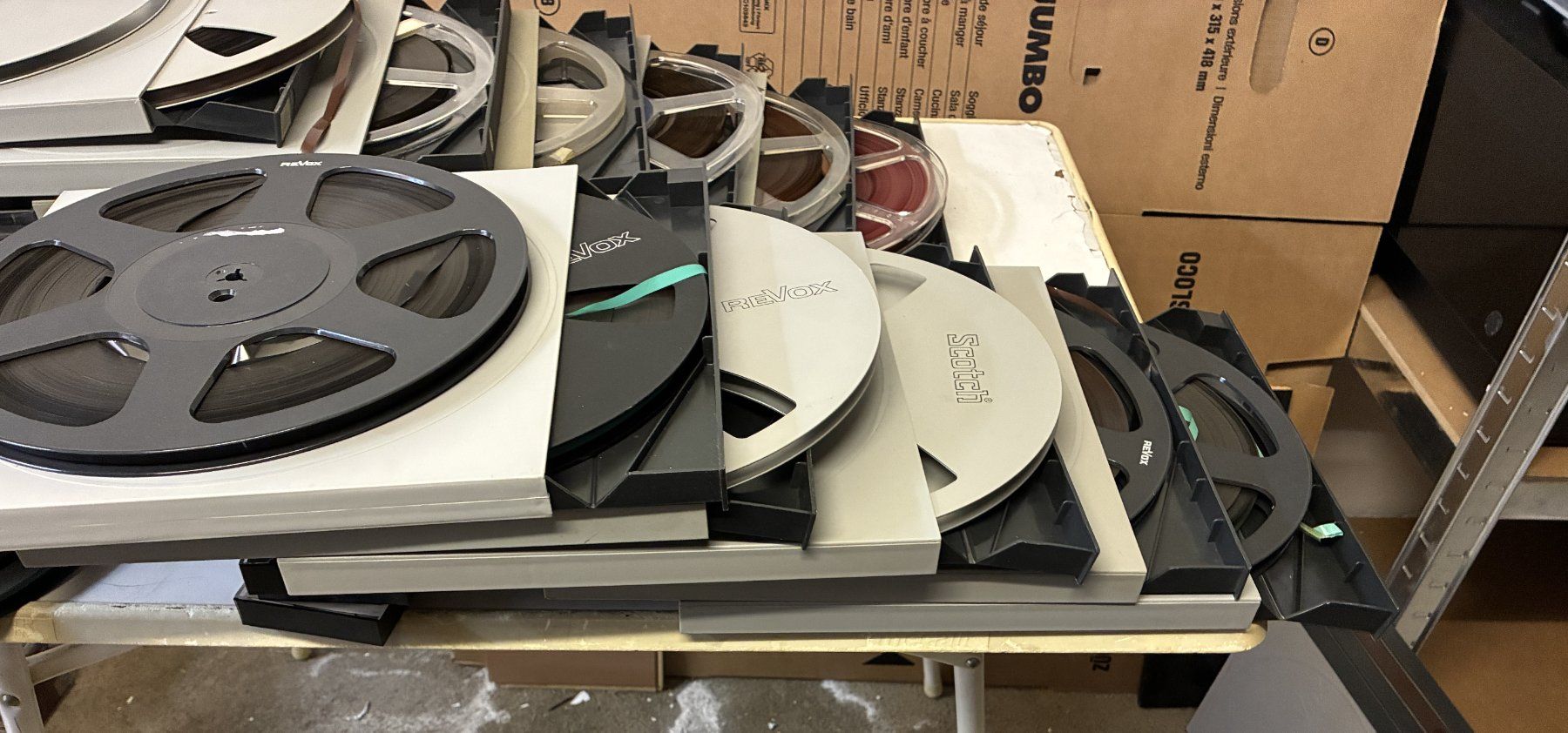 Revox Apparecchi a nastro: Revox  Spulen mit Schuber – Difettoso da Thun venduto da hei_x2mr 6
