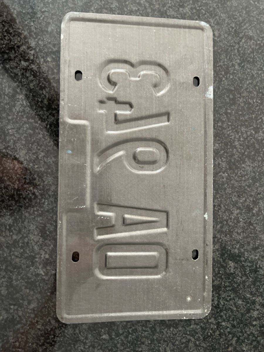 Insegne: Plaque Auto Usa Illinois Aug 1989 – Usato da Glis venduto da king-of-convenience 1