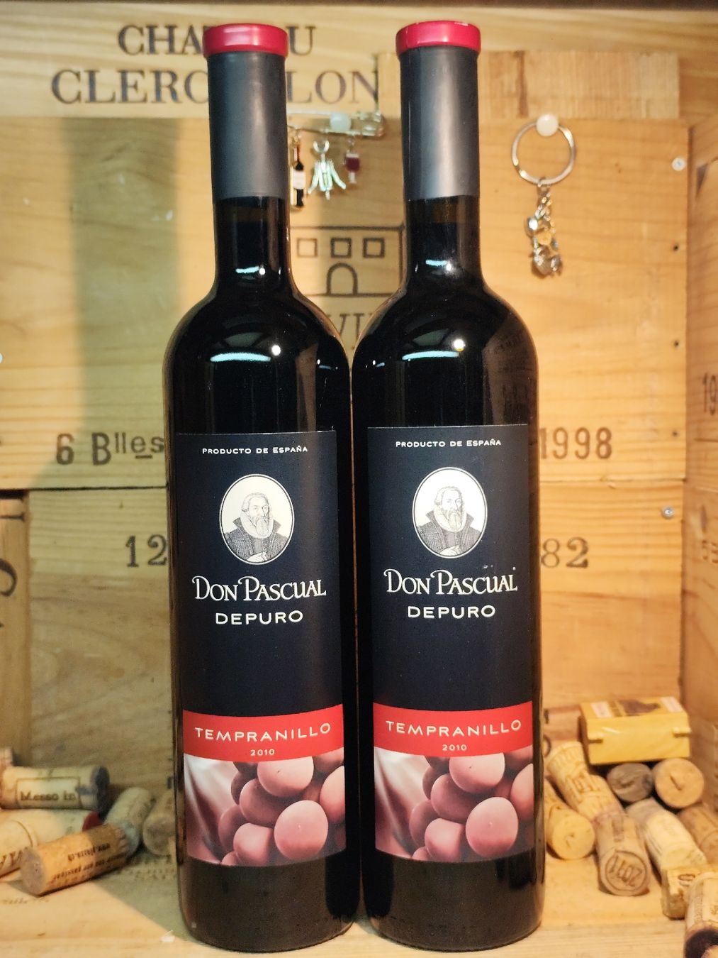 Vino: 2 x 2010 Don Pascual Depuro Tempranillo – Nuovo e nell'imballaggio originale da Büsserach venduto da Vintage-vins 1