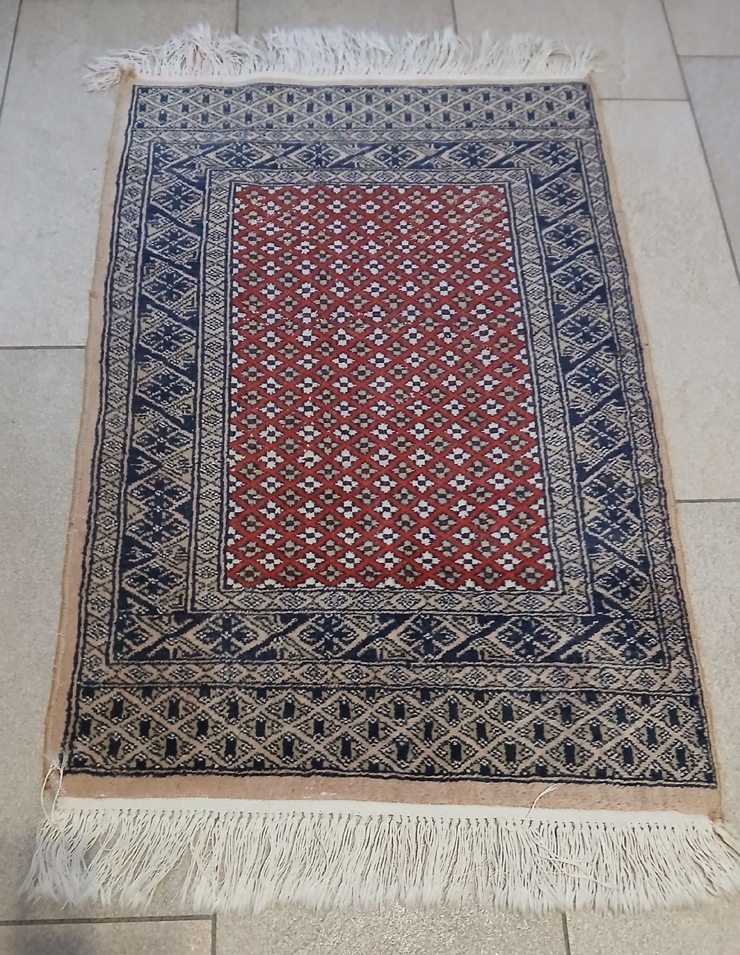 Teppiche: Kleinteppich Orientteppich mit Fransen  60x110 – Gebraucht aus Frasnacht von ale_g288