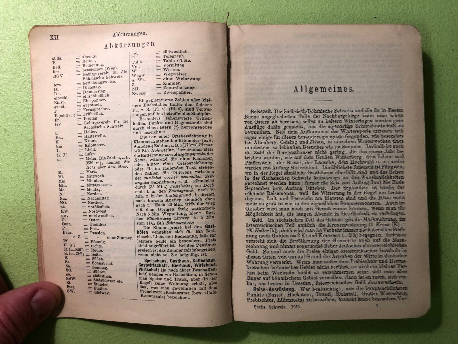 Bücher: Dresden und die Sächsische Schweiz 1911 – Gebraucht aus Zürich von allp 3