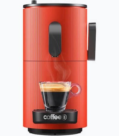 Coffee B Kaffeemaschinen & Espressomaschinen: CoffeeB Horizon Rot – Neu und originalverpackt aus Niederönz von steckroger