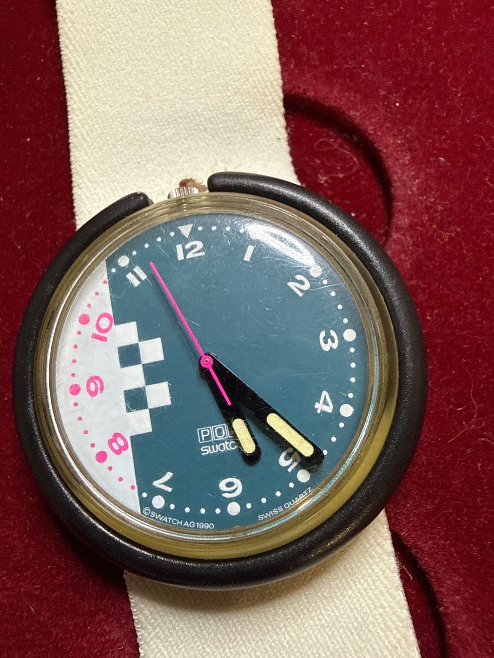 Swatch Uhren: Pop Swatch 1990 – Gebraucht aus Pfeffingen von Allhandelklgwatches