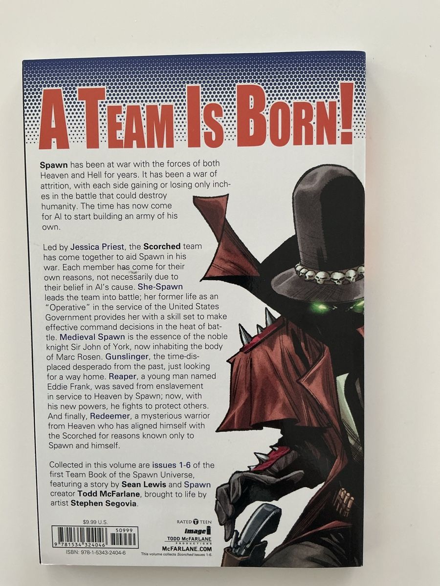 Fumetti: Scorched: Volume 1 (TPB) (Spawn) (Image) – Nuovo (secondo la descrizione) da Münchringen venduto da loo_b7bd 1