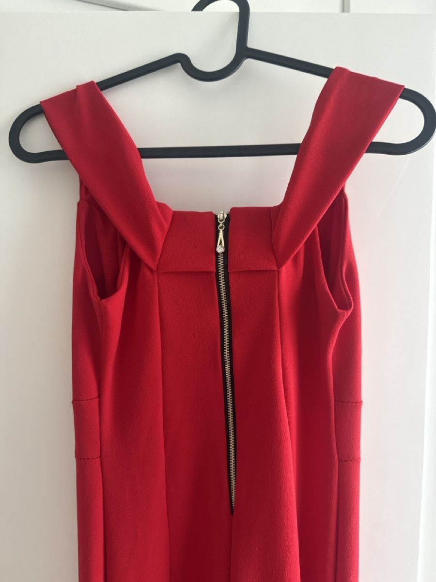Vestiti: Rotes Abendkleid mit Schlitz, Grösse 36 – Nuovo (secondo la descrizione) da Pratteln venduto da syr_g2ql 4