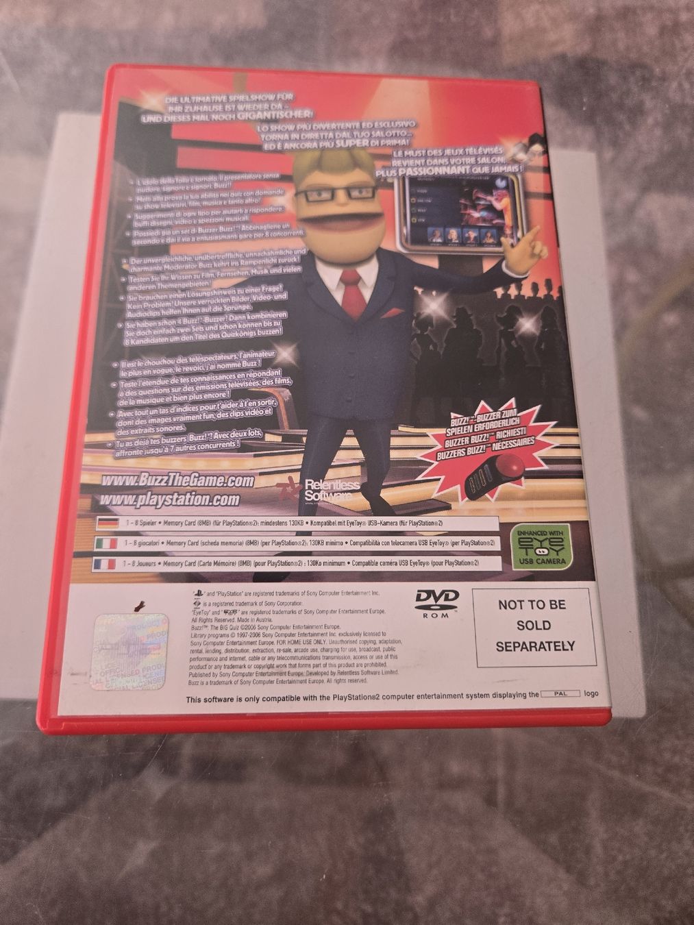 Giochi: Buzz! The Big Quiz PS2 – Usato da Bussigny venduto da Kfdlt 1