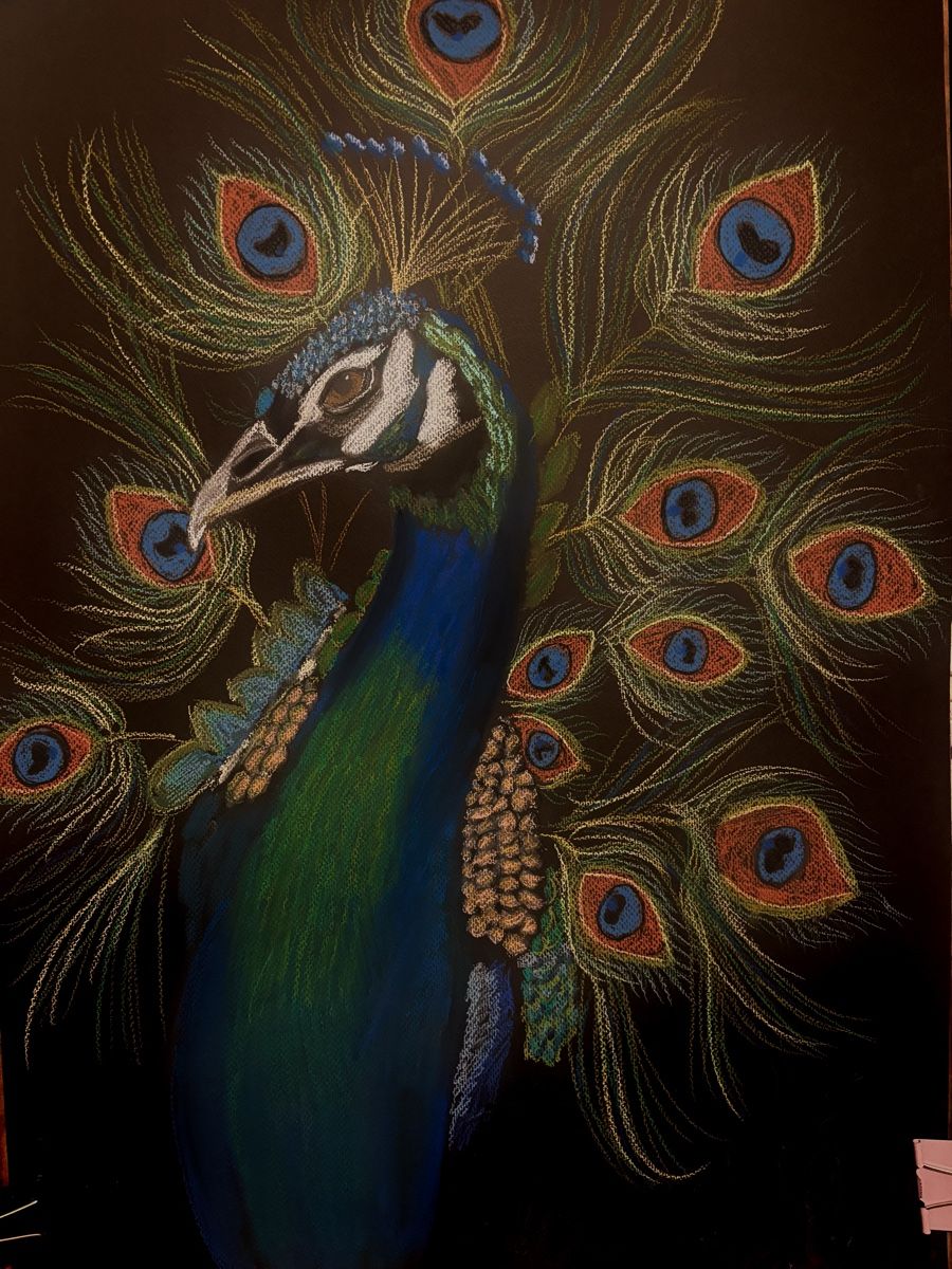 Dipinti: Magical peacock  – Nuovo (secondo la descrizione) da Wettingen venduto da mal_c2fj