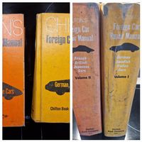 Chilton's foreign car repair manual . 50 Jahre alt !