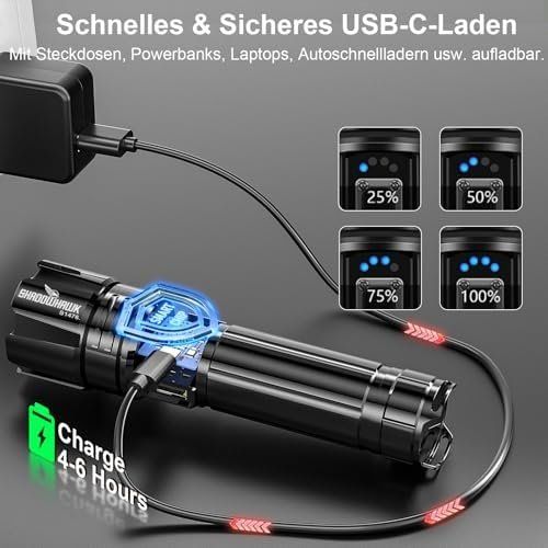 Lampade: Shadowhawk Taschenlampe Led 500,000 Lumen, Extrem Hell Tasch – Nuovo e nell'imballaggio originale da Hundwil venduto da Stallone5 5
