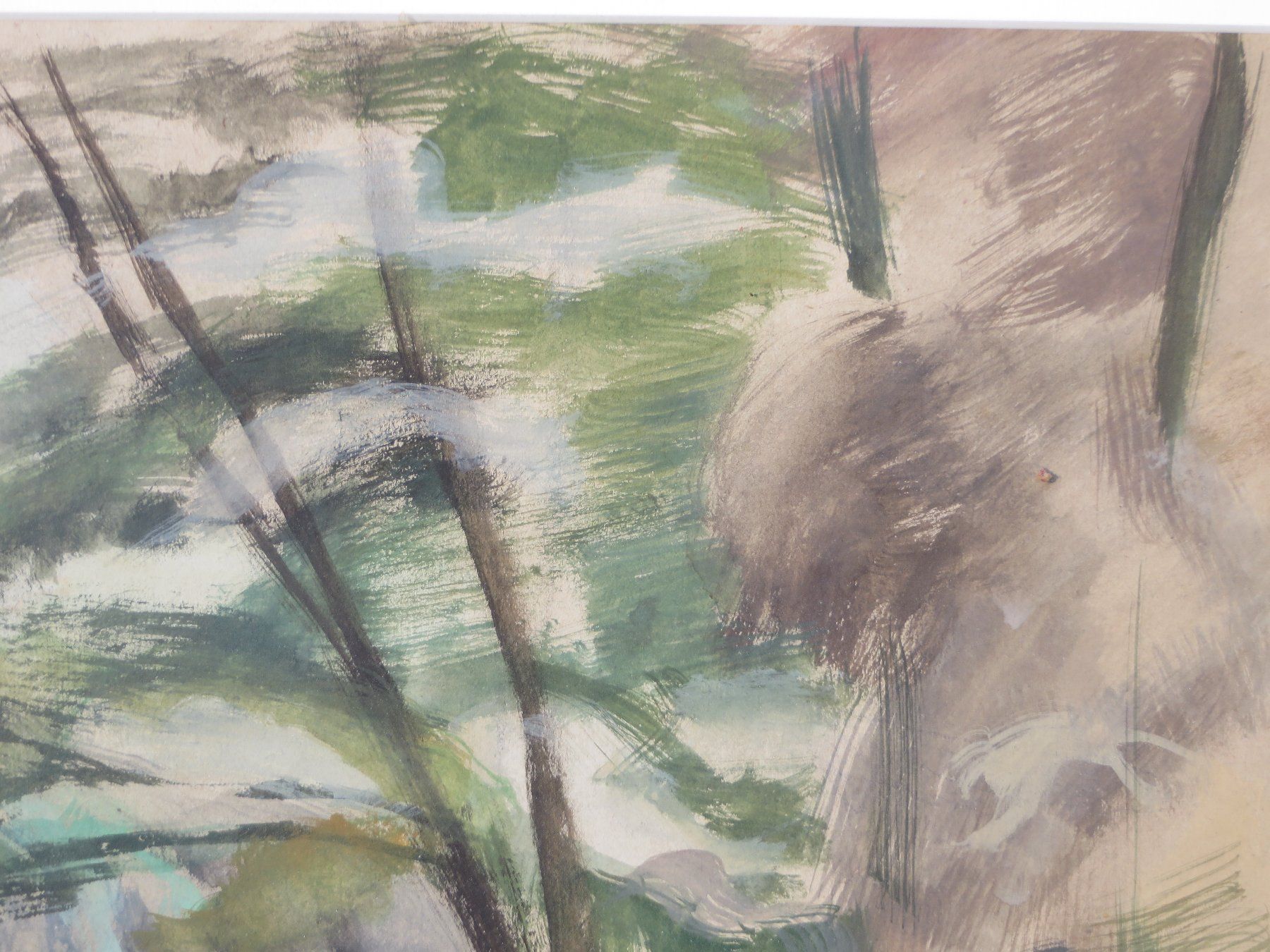 Gemälde: Grosse Aquarell – Gebraucht aus Bad Ragaz von FutureZ 2