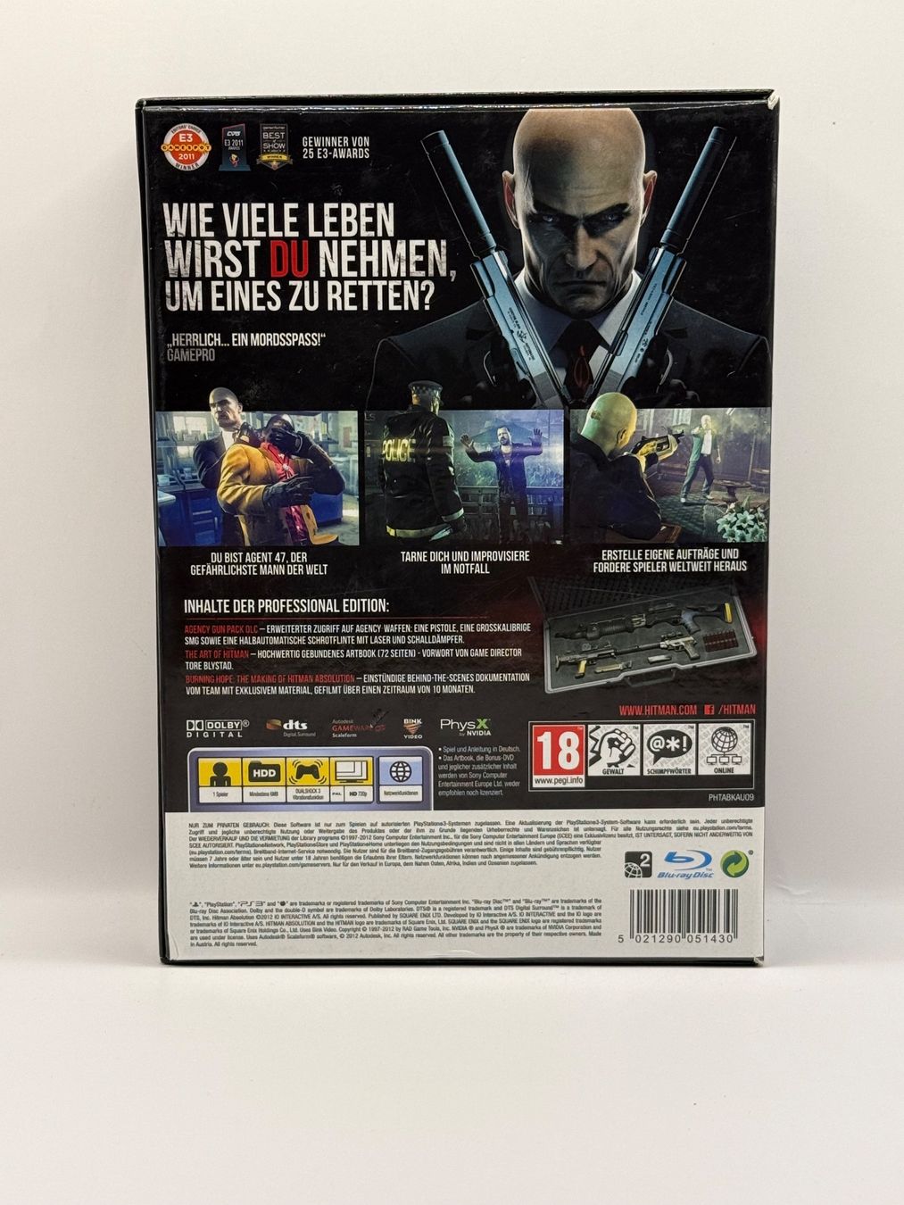 Giochi: Hitman: Absolution [Professional Edition] - OVP - PS3 - DE – Usato da Dietikon venduto da gab_qz7y 1