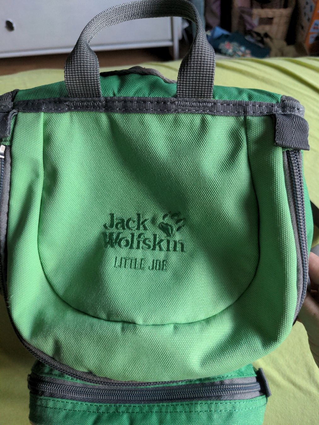 Jack Wolfskin Zaini: Jack Wolfskin Kinderrucksack Little Joe – Usato da Rickenbach Sulz venduto da sunshine213 1