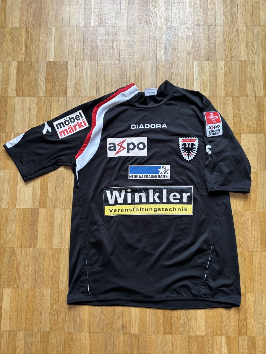 FC Aarau Leibchen & Hosen: Matchworn FC Aarau Rapisarda 21 – Gebraucht aus Castione von REER 1