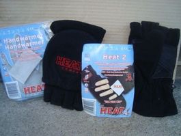 Fleece Handschuhe The HEAT m.freie Fingern Men s9 Ma Austria