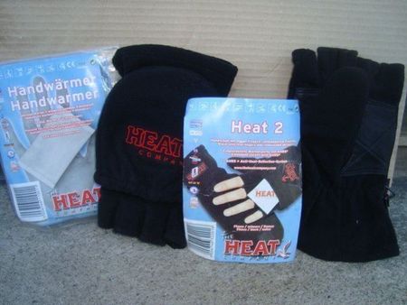 Fleece Handschuhe The HEAT m.freie Fingern Men s9 Ma Austria