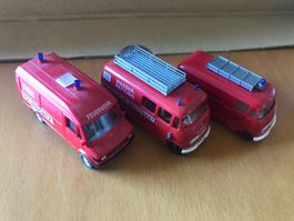 3x Mercedes Feuerwehr