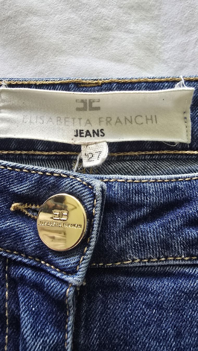 Franchi Jeans: ELISABETTA FRANCHI JEANS GR.27 – Usato da Zug venduto da zebbra192 4