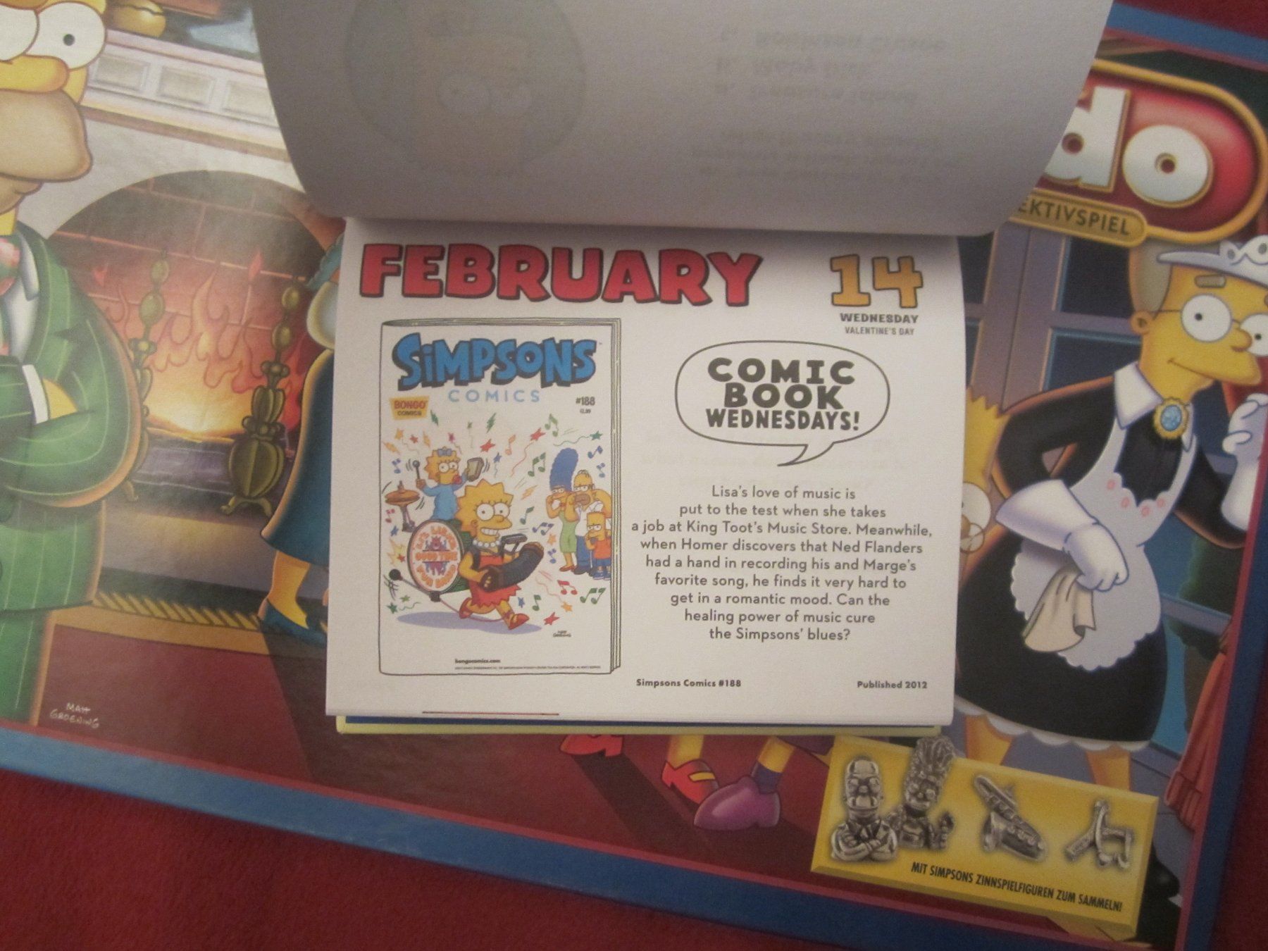 Fumetti: Simpsons Cluedo + Kalender 2024 Brettspiel Comic – Nuovo (secondo la descrizione) da Volketswil venduto da nemo2000 2