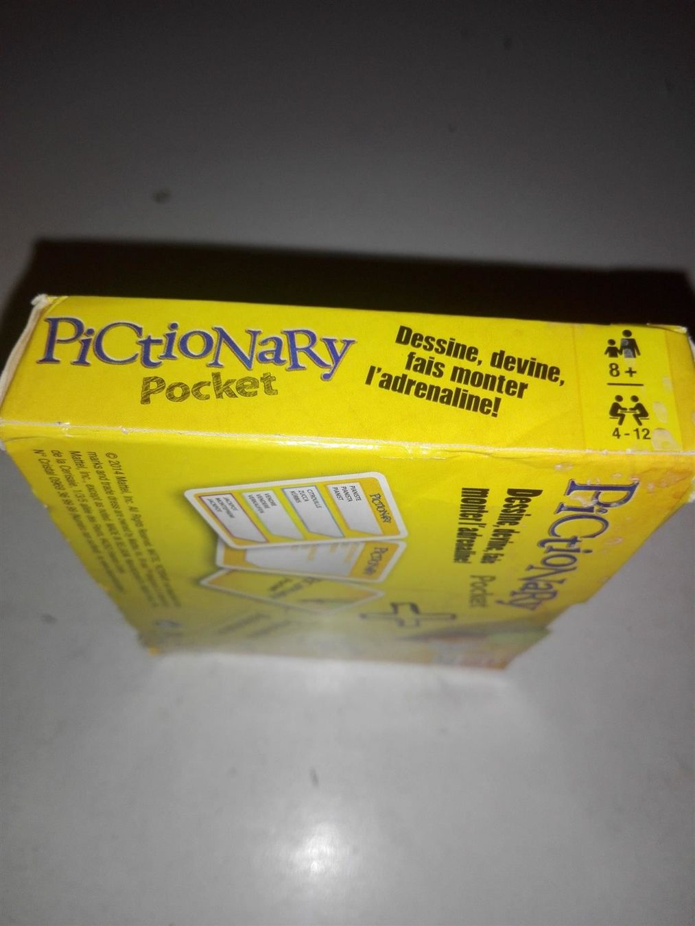 Mattel Giochi: Pictionary Pocket   (De-Fr-It)   -Mattel – Usato da St.Galllen venduto da elkaphone 4