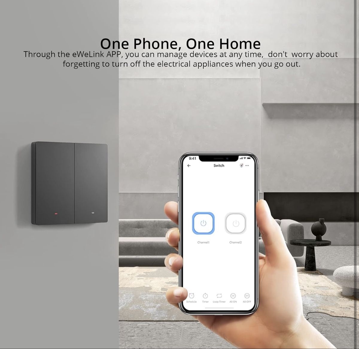 Sonoff Interruttori: SONOFF Smart Wandschalter,Smart Wlan Lichtschalter,M5-2C-86 – Nuovo e nell'imballaggio originale da Oetwil an der Limmat venduto da tommyb1982 1