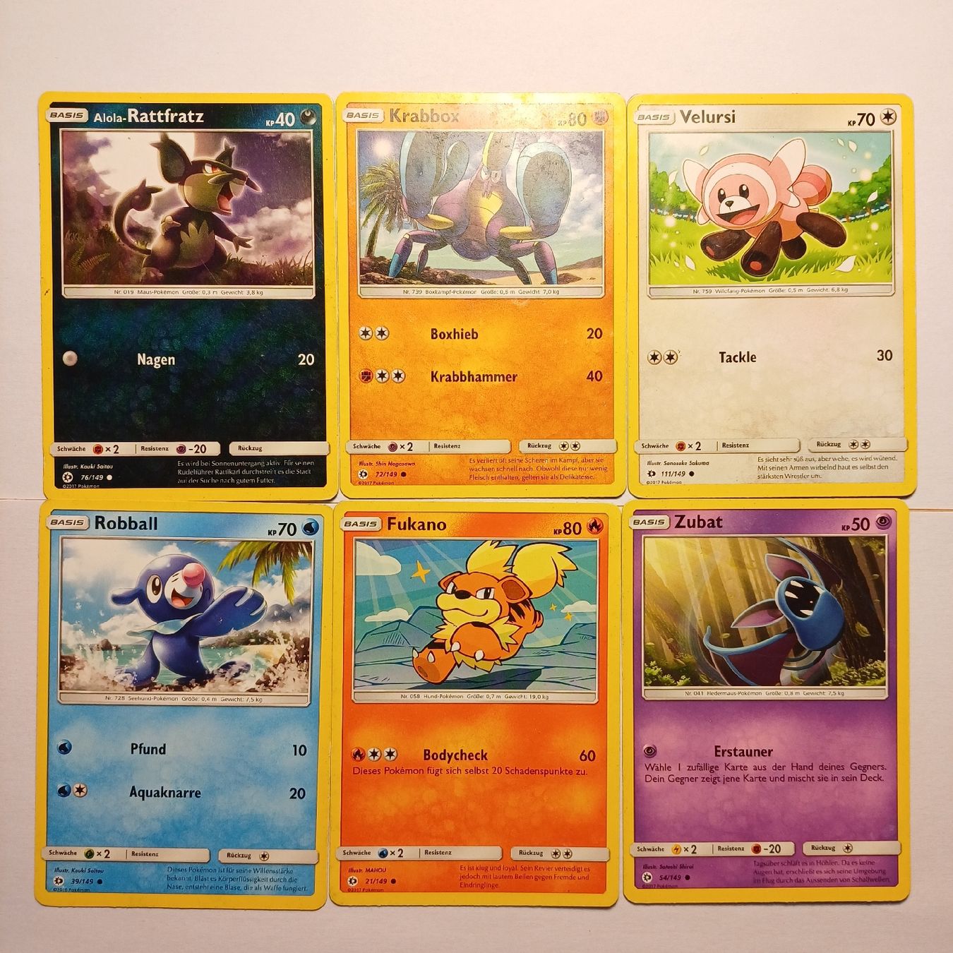 Pokémon Carte collezionabili: Pokemon Karten Set (deutsch), 2017 – Nuovo (secondo la descrizione) da Röschenz venduto da mat_w9rm
