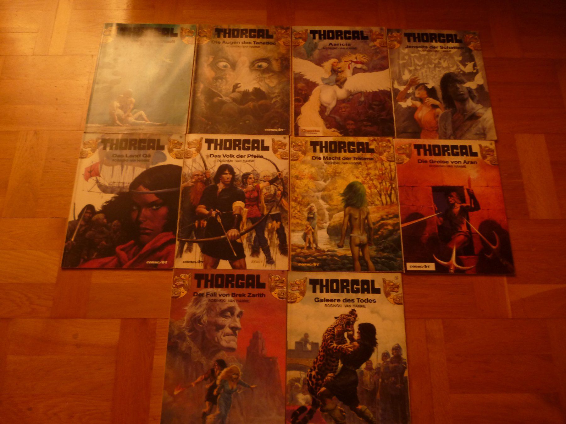 Fumetti: 12 X THORGAL  Comic Sammlung -  CARLSEN COMICS 1 + 2 AUFLAGE – Usato da Volketswil venduto da nemo2000